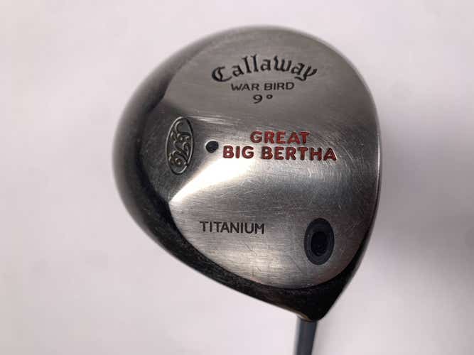 Callaway Original Great Big Bertha Driver 9* GBB UL Firm Graphite Mens RH