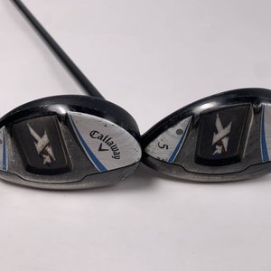 Callaway XR OS 4 & 5 Hybrid Set 24* 27* Bassara 50x5ct 50g Ladies Womens RH