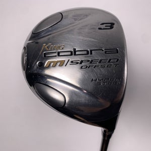 Cobra M Speed Offset 3 Fairway Wood 15* Bassara M Speed Tuned 45g Senior RH