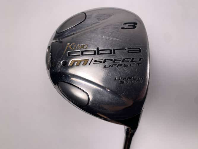 Cobra M Speed Offset 3 Fairway Wood 15* Bassara M Speed Tuned 45g Senior RH