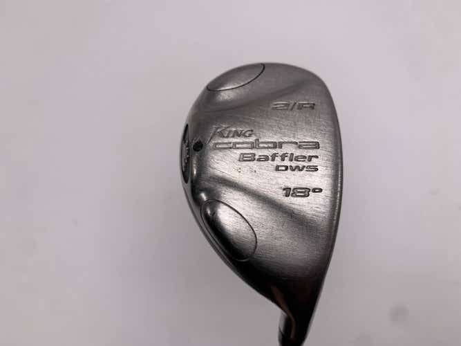 Cobra Baffler DWS 2 Hybrid 18* Aldila NV HL 65g Stiff Graphite Mens RH
