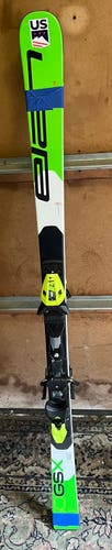 Elan GSX 150 cm Giant Slalom Racing Skis with RC4 Z11 bindings (Used)