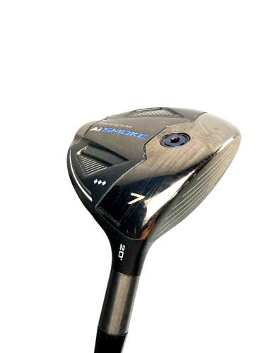 Callaway Ai Smoke TD 7 Wood 20 HZRDUS Smoke RDX Black 70g X-Stiff Flex