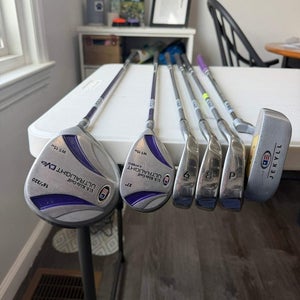 US Kids Ultralight WT-15 Complete Club Set 54" Youth Flex READ