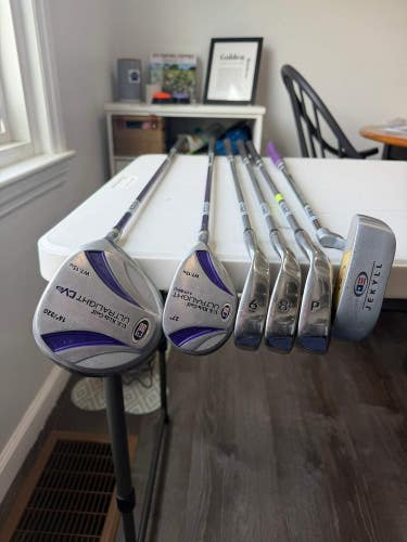 US Kids Ultralight WT-15 Complete Club Set 54" Youth Flex READ