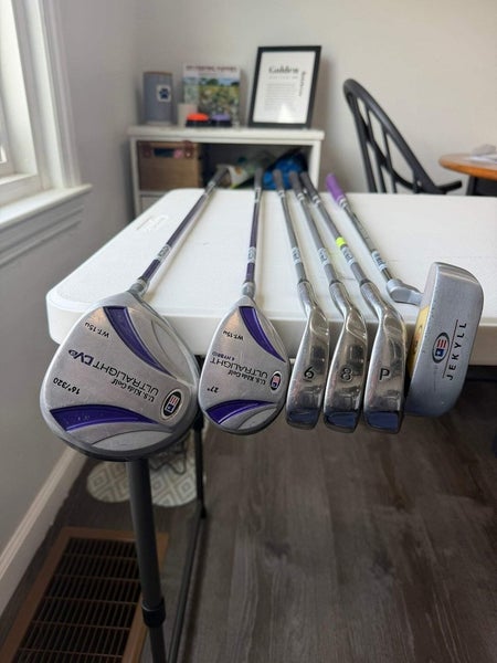 US Kids Ultralight WT-15 Complete Club Set 54" Youth Flex READ