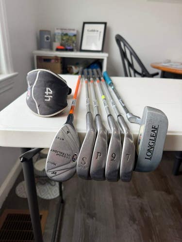 US Kids Ultralight WT-20 Complete Club Set 51" Youth Flex +HC