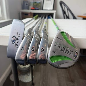 US Kids Ultralight WT-15u Complete Club Set 57" Youth Flex NICE