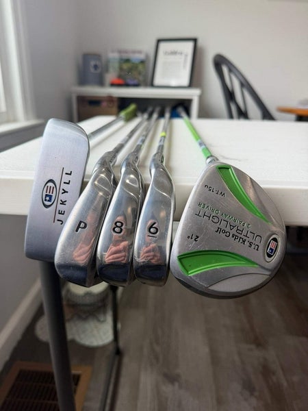 US Kids Ultralight WT-15u Complete Club Set 57" Youth Flex NICE