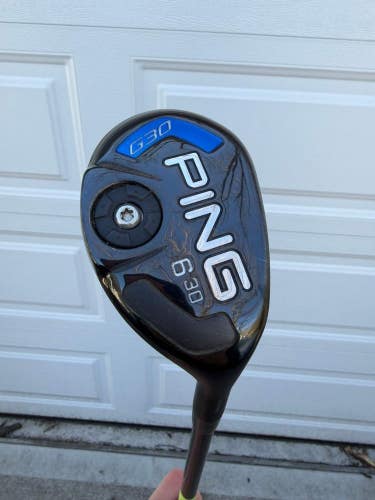 Ping G30 6 Hybrid 30 TFC 80 Senior Flex 38 +HC VERY NICE