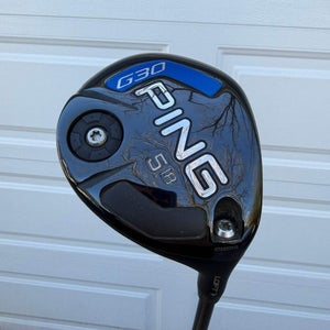 Ping G30 5-Wood 18 TFC 80 Senior Flex 41.75 +HC VERY NICE