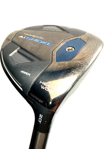 Callaway Ai Smoke Max Heavenwood 7 Wood 20 HZRDUS Silver 70g Stiff Flex