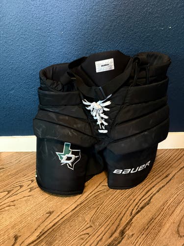 Senior Large Bauer custom Hockey Goalie Pants Pro Stock (Used) - Matt Murray Texas Stars
