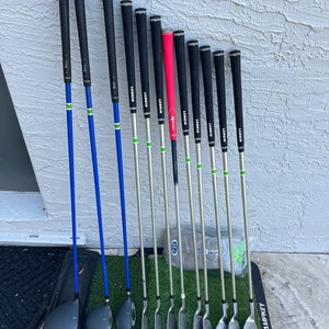 US Kids Golf Tour Series 57” Right Handed Clubs (Full Set) Junior 12 clubs 3 wedges new grips