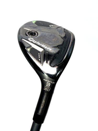 TaylorMade Qi35 Max Rescue 3 Hybrid 20 Air Speeder 50g Regular Flex Hybrid