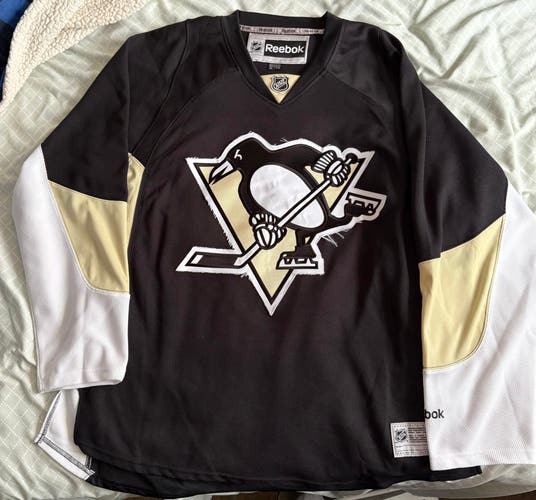Pittsburgh Penguins Black XL Men's Reebok Premier Jersey (Used)