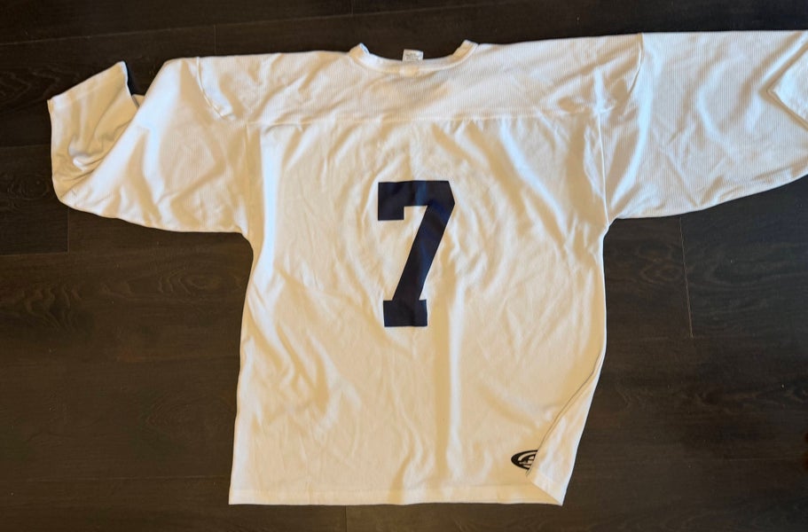 White Large Men's Game Jersey (Used)