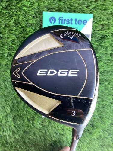 Callaway Edge Fairway 3 Wood With Regular Graphite Shaft VGC