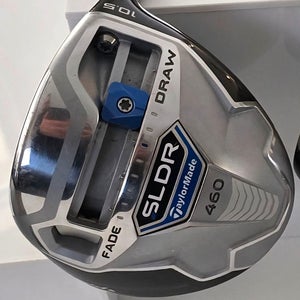 GREAT CONDITION! Taylormade SLDR 460 Draw Driver 10.5 Degree / Stiff Flex Shaft