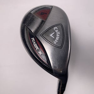 Callaway Razr X HL 4 Hybrid 24* 60g Senior Graphite Mens RH