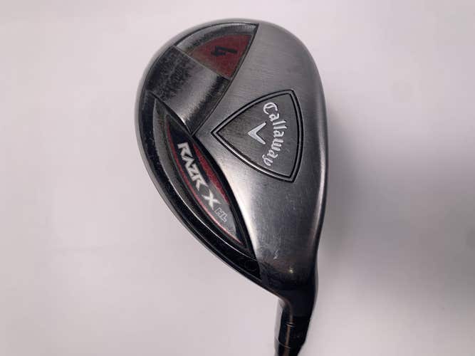 Callaway Razr X HL 4 Hybrid 24* 60g Senior Graphite Mens RH