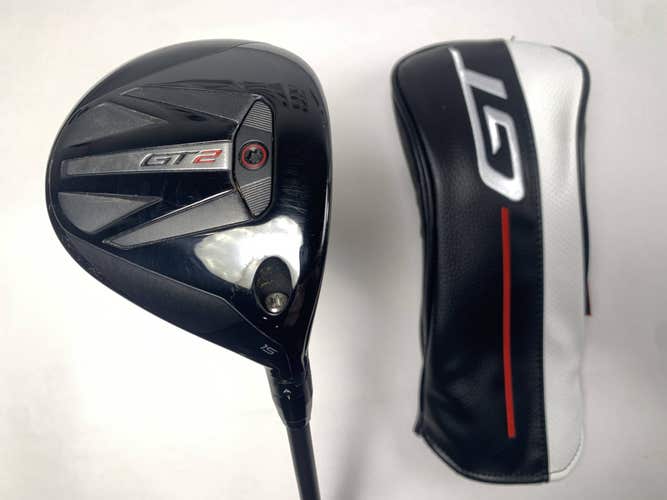 Titleist GT2 3 Fairway Wood 15* HZRDUS 6.5 Gen 5 Black 70g Extra Stiff RH HC
