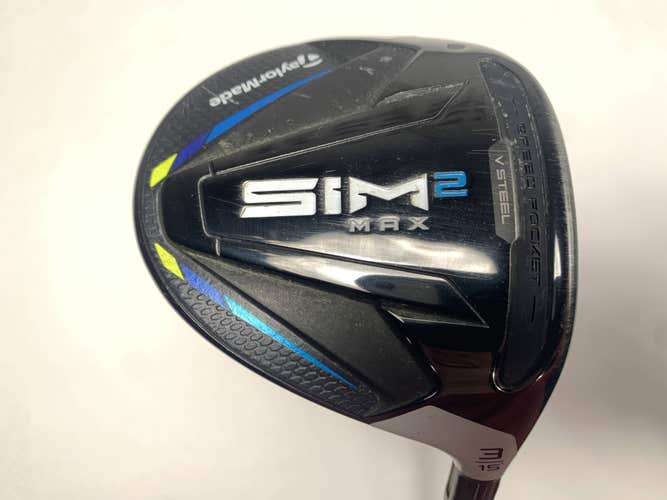 TaylorMade SIM2 MAX 3 Fairway Wood 15* Fujikura Ventus Blue 5R Regular RH