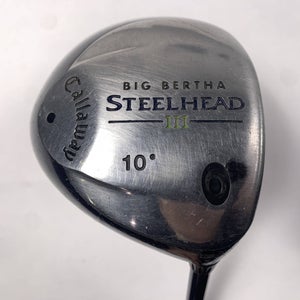 Callaway Steelhead III Driver 10* System III Firm Graphite Mens RH