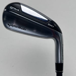 TaylorMade SIM DHY 3 Utility Iron KBS Max Graphite Iron 65 Regular Graphite RH