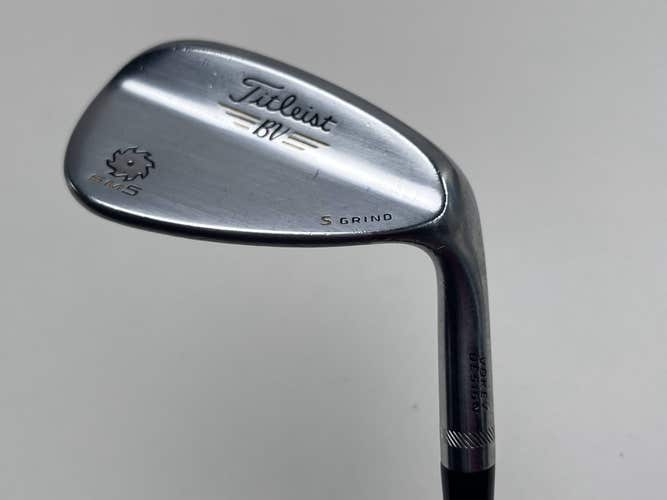 Titleist Vokey SM5 Tour Chrome Wedge 54* 10 Bounce S-Grind Wedge Steel Mens RH