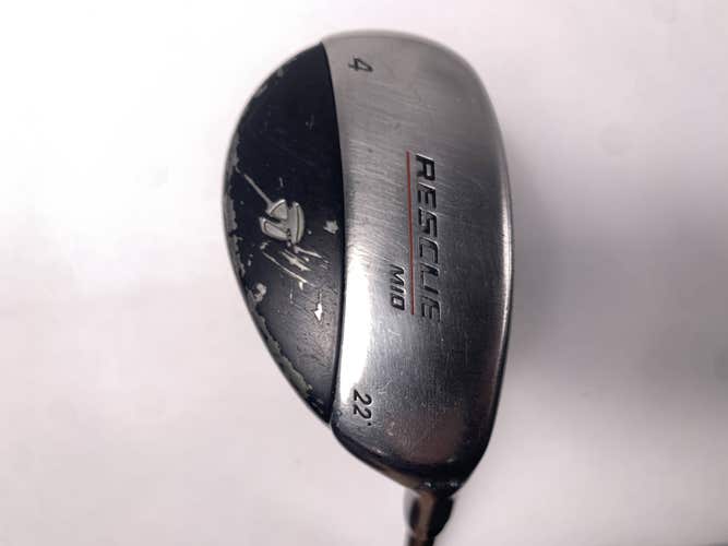 TaylorMade Rescue Mid 4 Hybrid 22* 65g Regular Graphite Mens RH