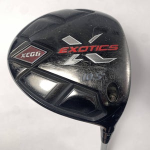 Tour Edge XCG6 Driver 10.5* Graphite Design Tour AD 40 Exotics 43g Stiff RH DENT