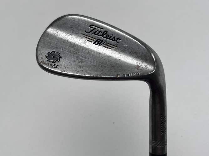 Titleist Vokey SM5 Raw Wedge 46* 8 Bounce F-Grind DG S400 Stiff Steel Mens RH