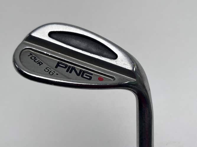 Ping Tour Chrome Wedge 56* Red Dot Stock Ping Wedge Steel Mens RH 1* Flat