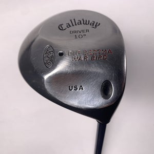 Callaway Big Bertha Warbird Driver 10* RCH 90 Regular Graphite Mens RH