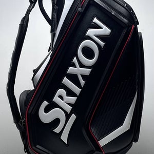 Srixon Tour Staff Bag Black 5-Way Divide Single Strap Golf Bag