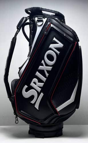 Srixon Tour Staff Bag Black 5-Way Divide Single Strap Golf Bag