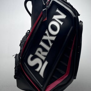 Srixon 2025 Tour Staff Bag Black 5-Way Divide Single Strap Golf Bag NEW