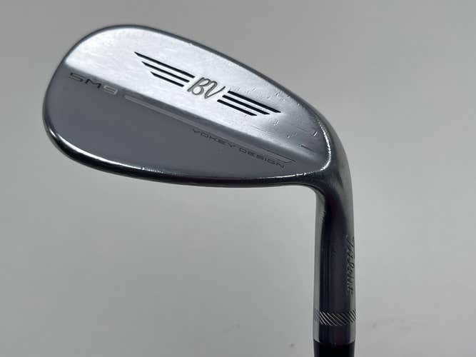 Titleist Vokey SM9 Tour Chrome Wedge 52* 8 Bounce F-Grind KBS Tour 105g Stiff RH