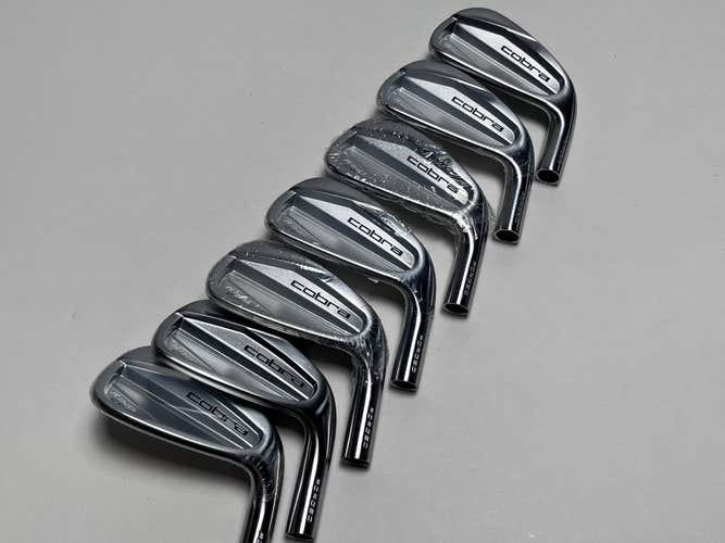 Cobra KING Forged CB 2023 Iron Set 4-PW HEADS ONLY Mens RH NEW