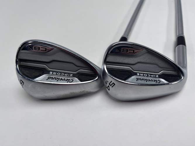 Cleveland CBX Zipcore Wedge Set 54* 12 60* 10 Spinner Tour Issue 115g Steel LH