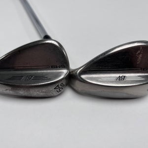 Titleist Vokey SM9 Brushed Steel Wedge Set 54*12 | 60*8 DG S400 Stiff RH