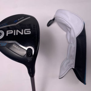 Ping G440 MAX 7 Fairway Wood 21* Alta Quick 45g Senior Graphite Mens RH HC