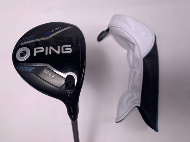 Ping G440 MAX 7 Fairway Wood 21* Alta Quick 45g Senior Graphite Mens RH HC