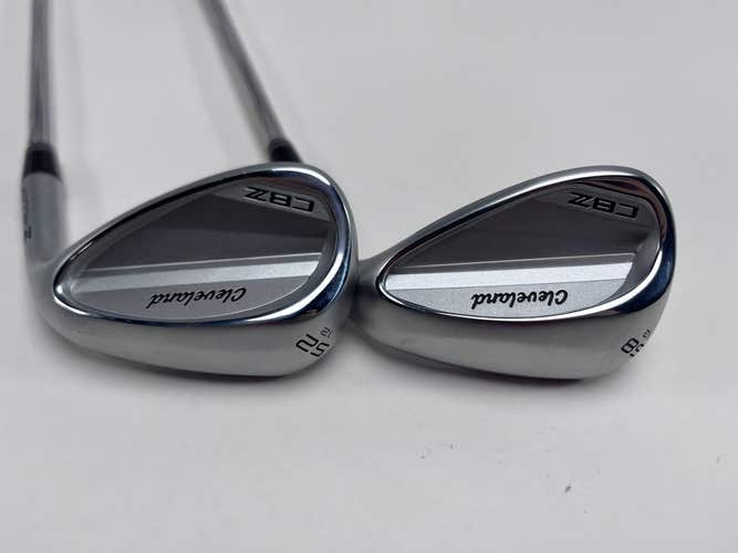 Cleveland CBZ Wedge Set 52* 12 | 58* 12 KBS Hi Rev 2.0 115g Wedge Steel Mens RH