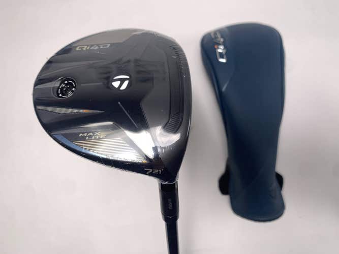 TaylorMade Qi4D Max Lite 7 Fairway Wood 21* Speeder MD Extra Stiff RH HC NEW