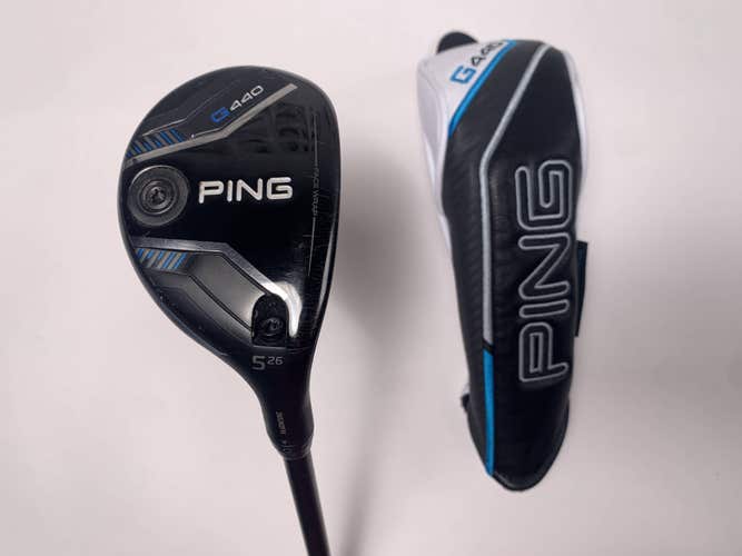 Ping G440 5 Hybrid 26* Alta CB Soft Regular 70g Senior Graphite Mens RH HC