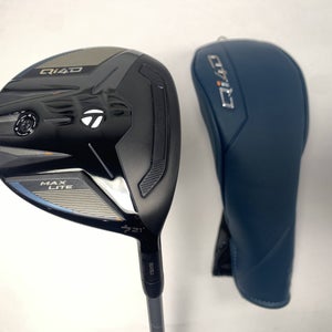TaylorMade Qi4D Max Lite 7 Fairway Wood 21* Ping Alta Quick 35g Senior RH HC NEW