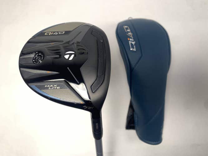 TaylorMade Qi4D Max Lite 7 Fairway Wood 21* Ping Alta Quick 35g Senior RH HC NEW