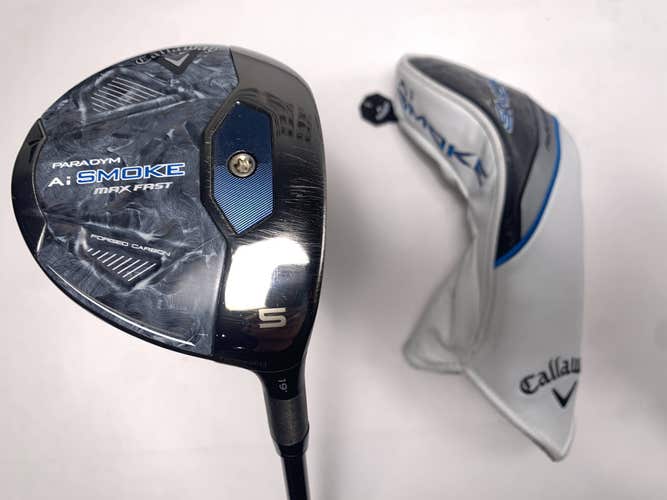 Callaway Paradym Ai Smoke Max Fast 5 Fairway 19* Tensei Blue R2 Senior RH HC